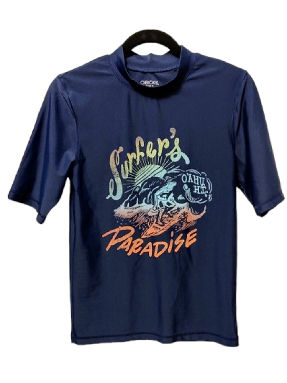 Cherokee Surfer's Paradise Oahu, HI Swim Shirt Boys XL/16